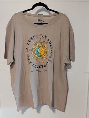 Doe Graphic Tee with Sun & Moon